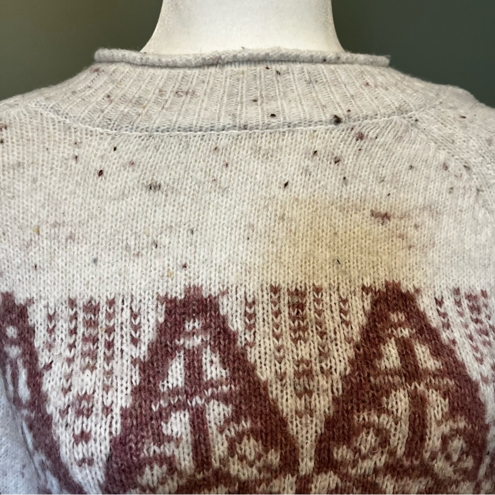 🌟Croft and barrow cream and textured sweater. Size large - Picture 6 of 8